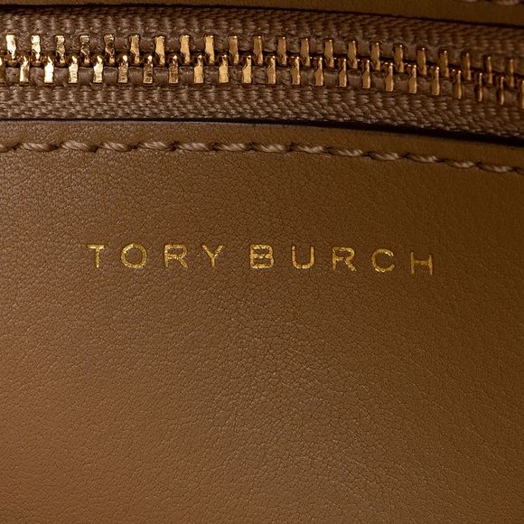 Tory Burch Leather Lee Radziwill Woven Double Satchel - Picture 7 of 15